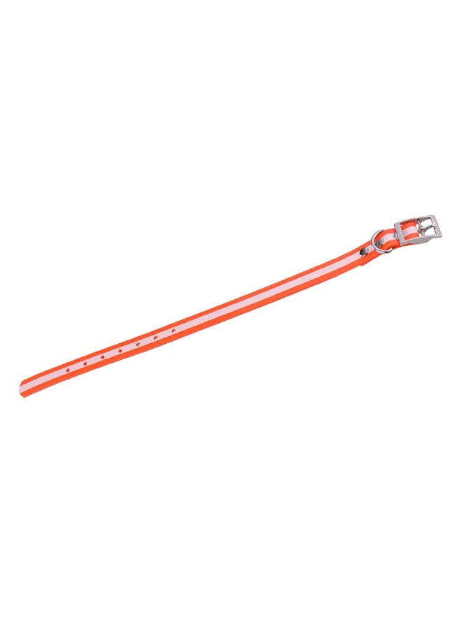 NIBEMINENT Adjustable Durable Dog Collar Orange 45centimeter - Image 2