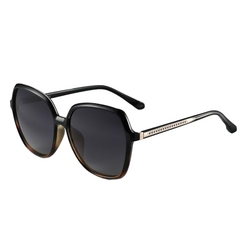 ZENOTTIC Polarized Sunglasses for Women Vintage Oversized Square Sun Glasses Ladies Shades UV400 Protection - Image 2