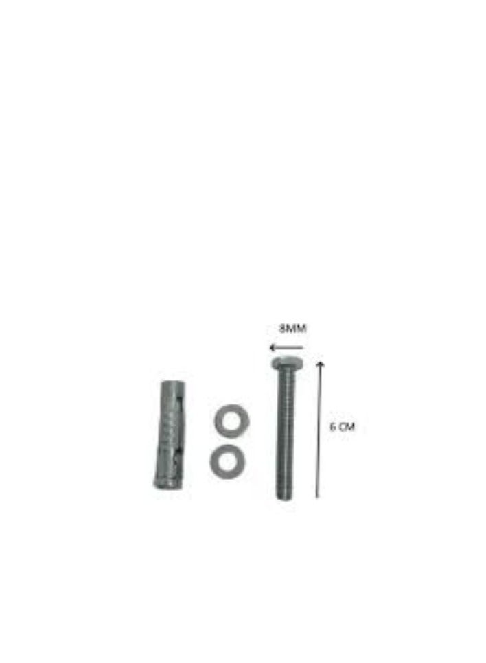 KNP KNP 6mm Stainless Steel Fix Bolt Pack of 10 includes ten high-quality fix bolts crafted from stainless steel. - Image 1