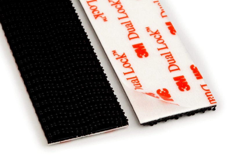 Scotch  Scotch Mounting, Fastening & Surface Protection RFD7091 Interlocking Fasteners Strips, 4, Black, 2 count  - Image 3