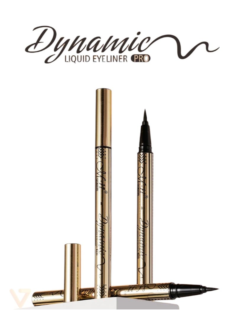 Menow - Dynamic Liquid Eyeliner Black - E4115 - Image 1