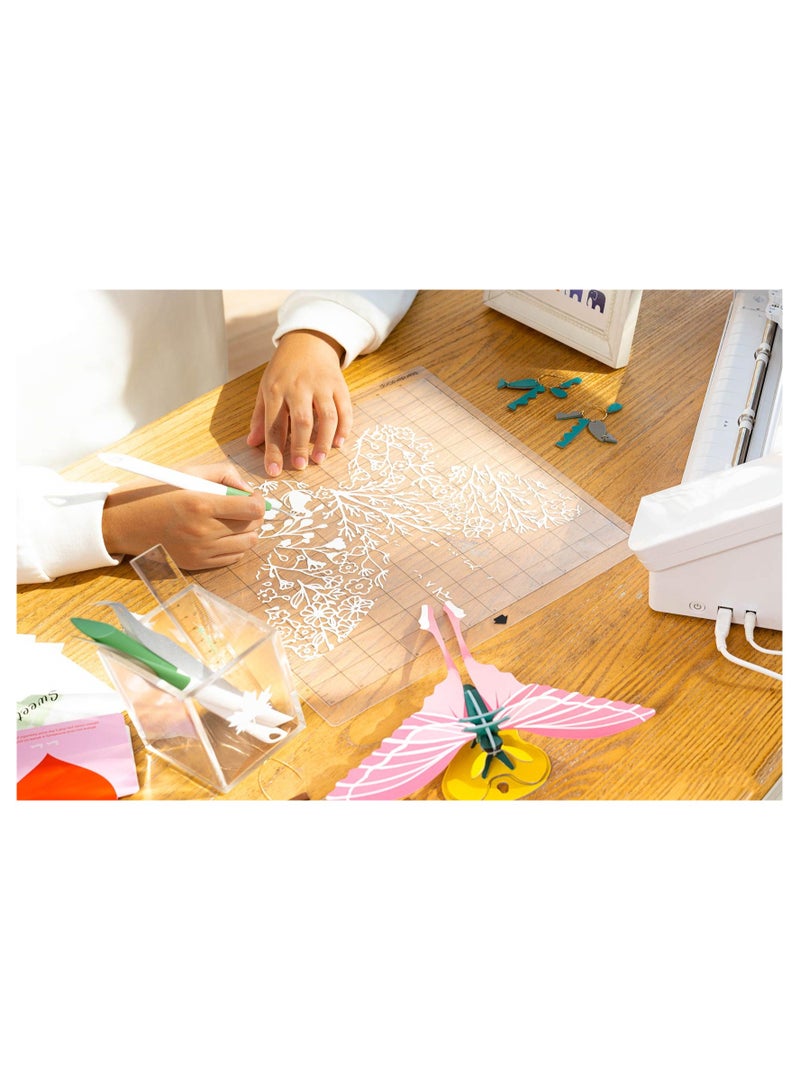 SYOSI 3 قطع حصيرة قطع StandardGrip لآلة Silhouette Cameo 4/3/2/1، (12x12 بوصة) حصيرة لاصقة لاصقة حصيرة قطع لاصقة سطح قطع لاصق قياسي ملحقات استبدال تقطيع الخياطة  - Image 3