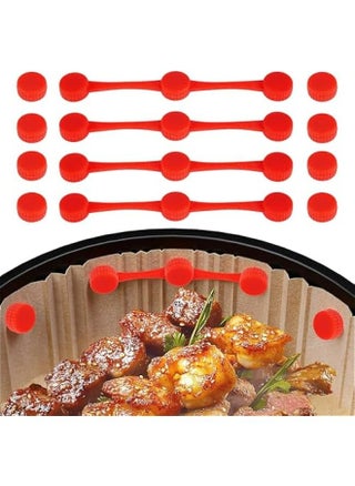 Set of 4 Air Fryer Magnets with Silicone Buckle to Secure Parchment Paper Liners and Prevent Burns - Cover Food Easily without Disposable Paper Liners. - pzsku/Z3FD14348CC99C068986BZ/45/1747882893/0706f0ba-c96e-4d4e-acf9-8921240ca57f