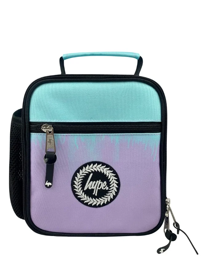 چاست هايب Insulated Lunch Bag - Lilac & Teal Drips