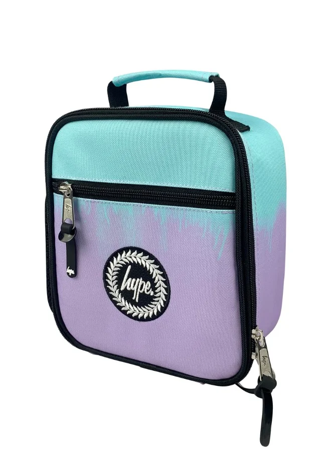 چاست هايب Insulated Lunch Bag - Lilac & Teal Drips