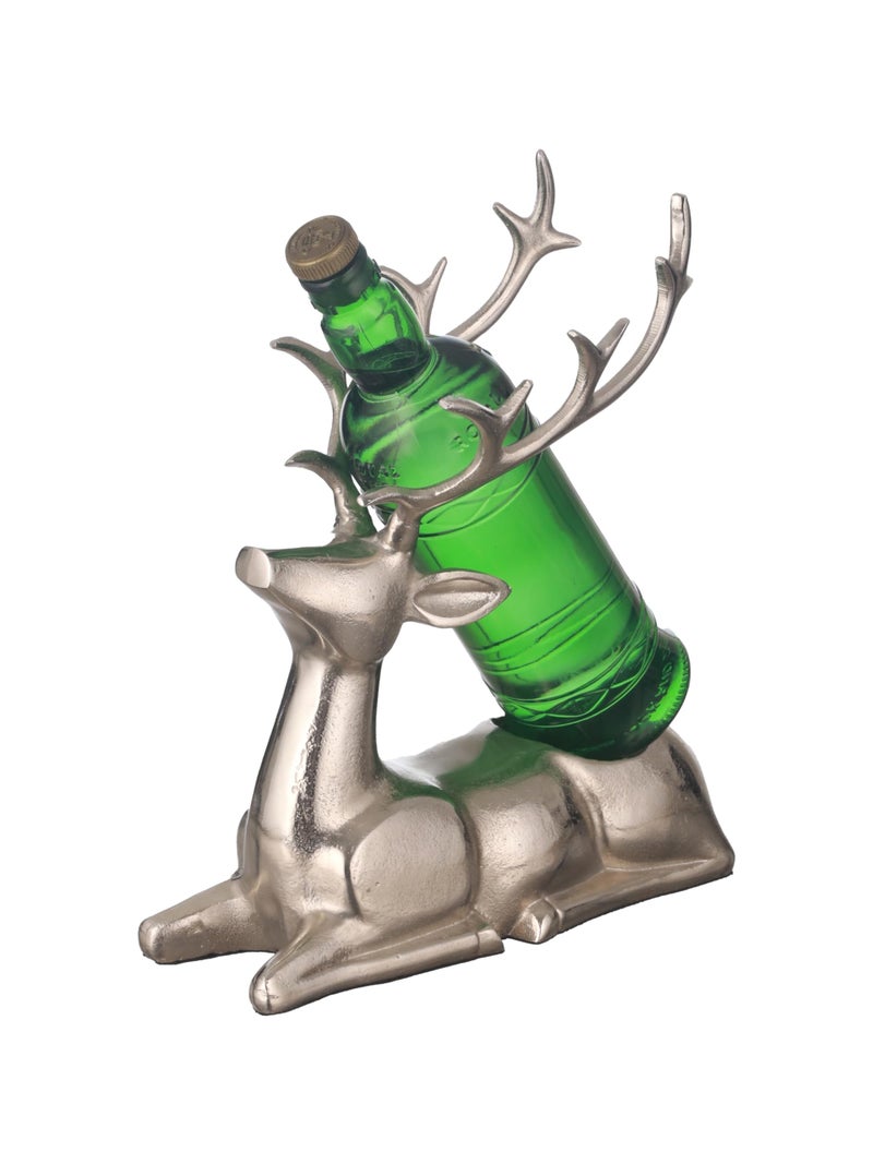 Trovea's Silver Deer Bottle Holder- Ii for Red, White Or Sparkling Wines and Champagnes - Image 3
