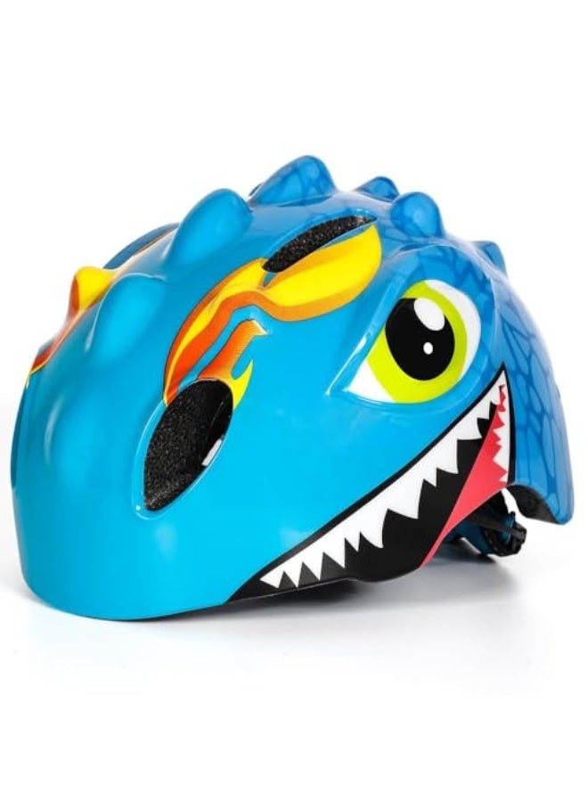 VICTGOAL Toddler Helmet, Kids Bike Helmet, Dinosaur Design Multi-Sport Safety Helmet, Toddler Bike Cycling Scooter Helmet, Adjustable Protect Helmet for Kids Cycle for Boys and Girls Age 3-8 - Image 1