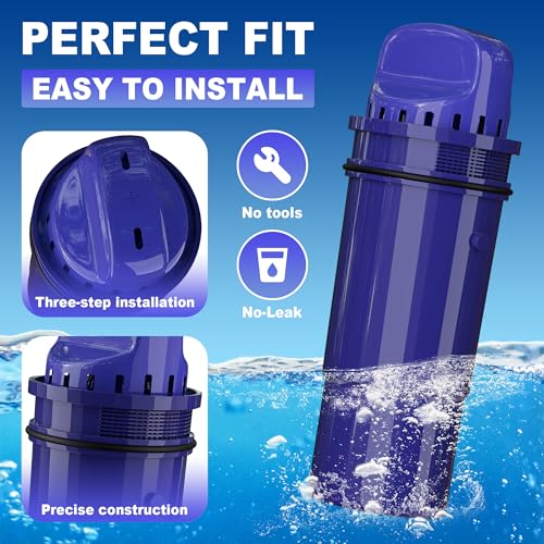 NUTTUTO Water Filter Replacement for PUR Pitchers & Dispensers, CRF-950Z, PPF900Z, PPF951K, 4-in-1 Filter System, Reduce Chlorine, PFOA and PFOS, Odor, 3 Pack,By NUTTUTO - Image 4