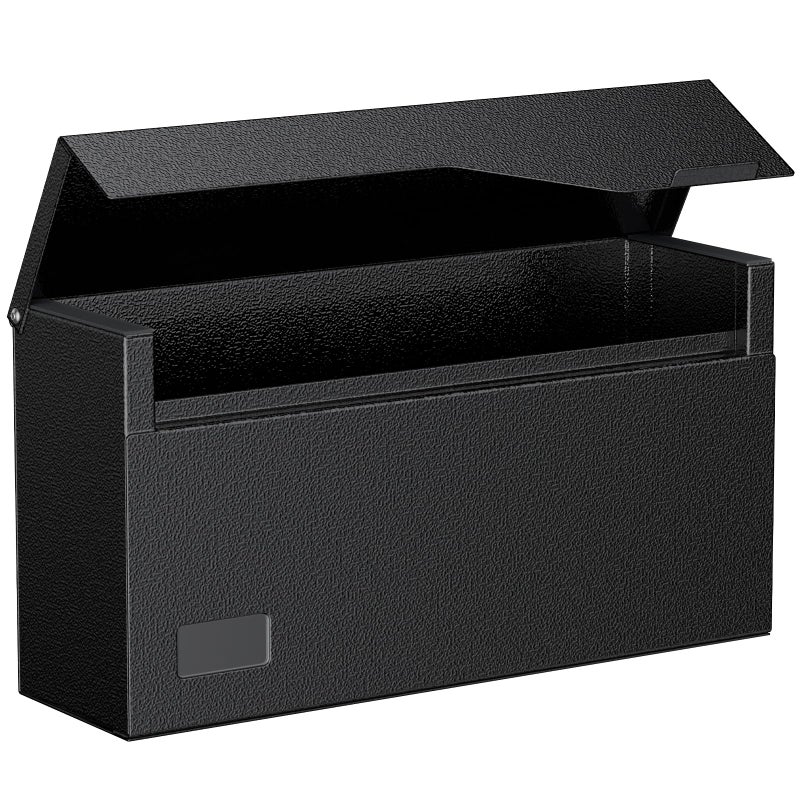 Uniclife Wall Mount Mailbox for Outside, Large Metal Mail Box for Home, Heavy Duty Modern Post Box Letters Drop Box for Outdoor Office (No Lock) - Image 1