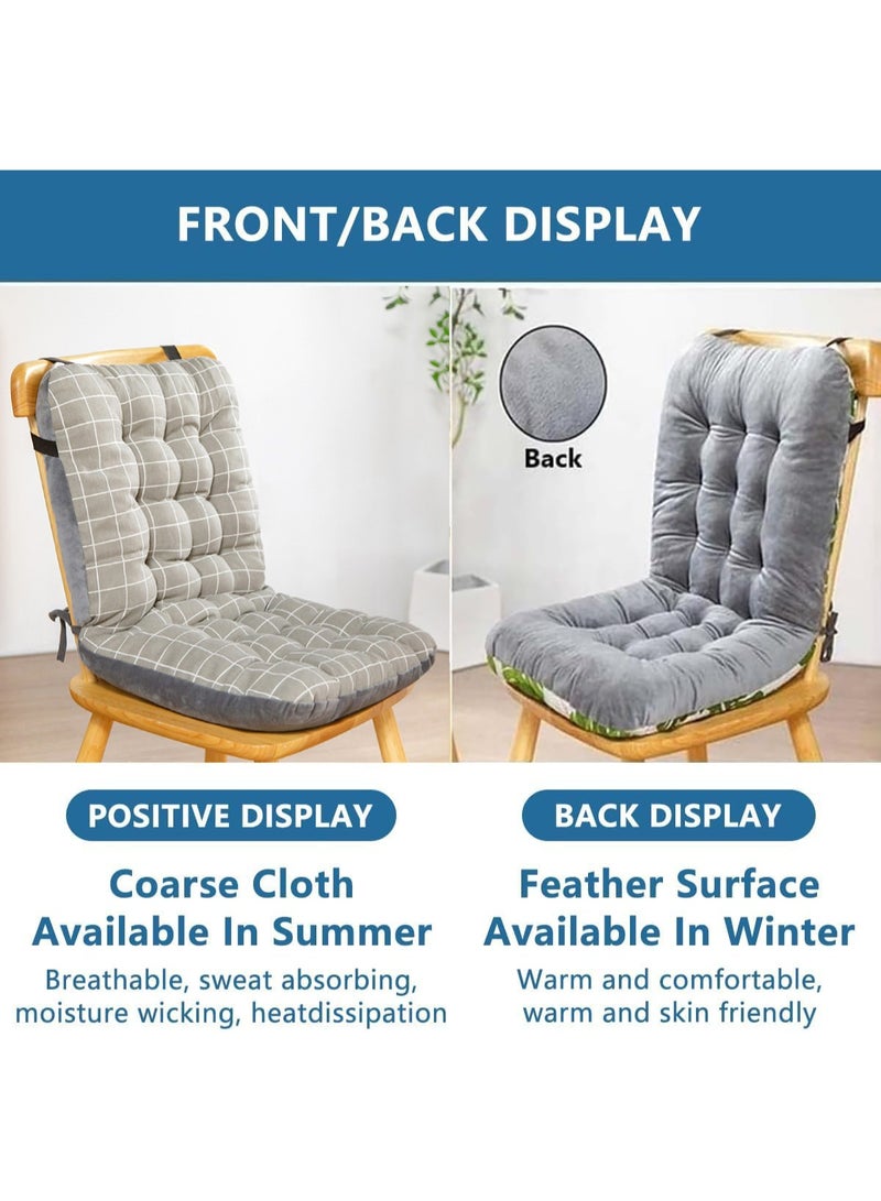 XiuWoo Chair Cushion Office Chair Pad with Fixing Band Chair Seat Cushion for Home Office Outdoor - Image 3