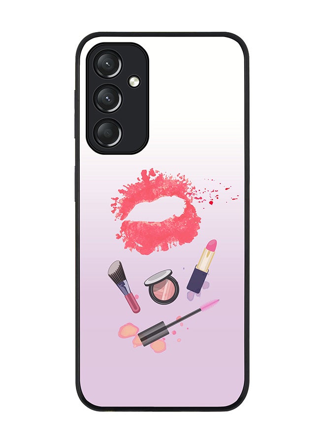 Stylizedd Rugged Black edge case for Samsung Galaxy A05s, Slim fit Soft Case Flexible Rubber Edges Anti Drop TPU Gel Thin Cover- Makeup Kit  - Image 1