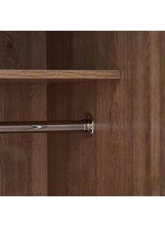Home Box خزانة ملابس منحنية بأربعة أبواب ودرجين ومرآتين 56x208.5x191 سم  - Image 3