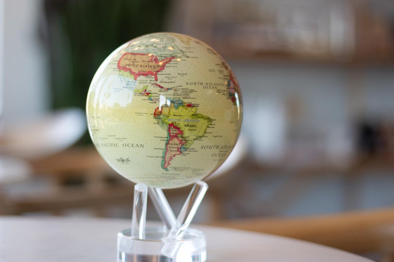 MOVA Globe Yellow Political Map 6" - Image 2