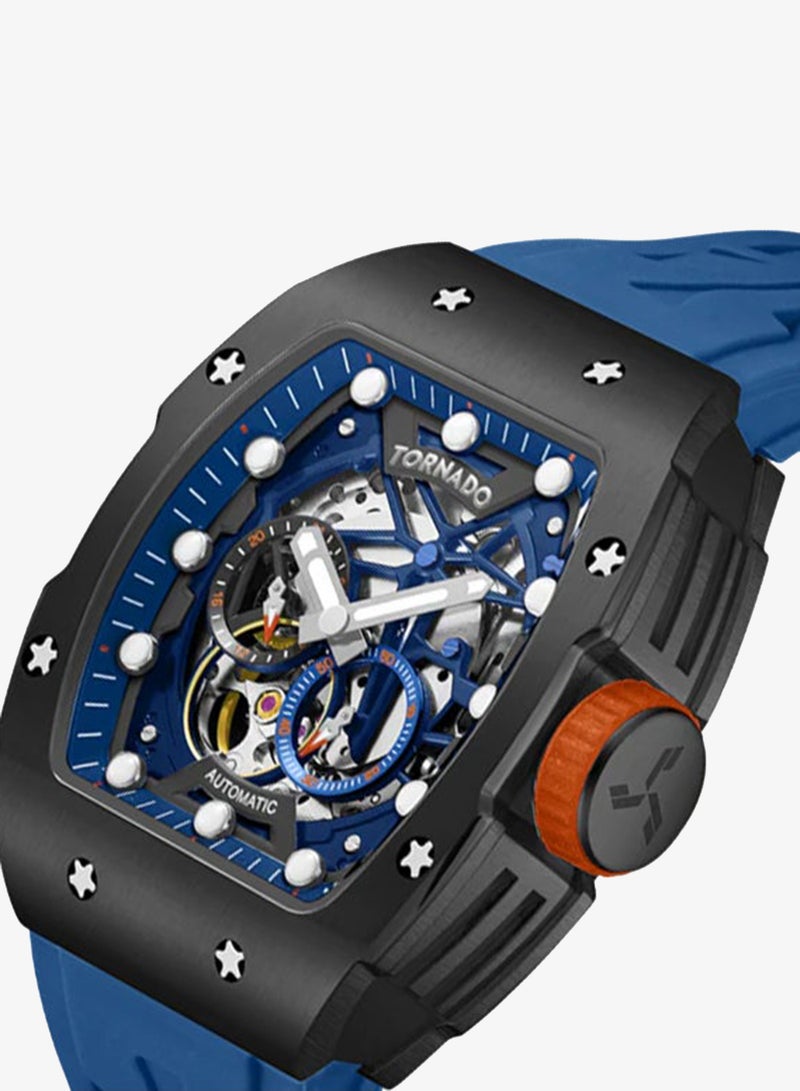 TORNADO Men's High Quality Flexible And Durable Silicone Automatic Watch T24302-XSNN - 39mm mm - Image 4