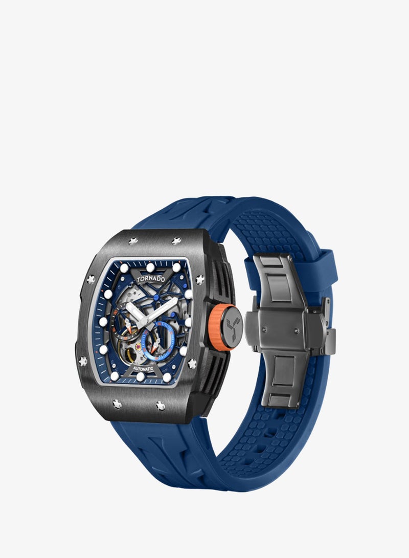 TORNADO Men's High Quality Flexible And Durable Silicone Automatic Watch T24302-XSNN - 39mm mm - Image 2