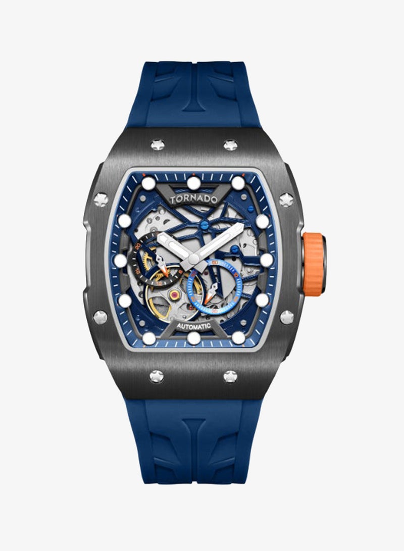 TORNADO Men's High Quality Flexible And Durable Silicone Automatic Watch T24302-XSNN - 39mm mm - Image 1