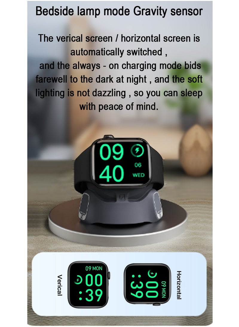 GULFLINK Smart Watch for Android and iOS Phones Compatible with Apple iPhone and Samsung Black  - Image 4