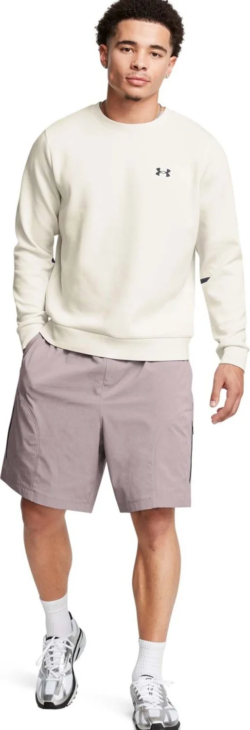 UNDER ARMOUR Under Armor Sweatshirt, Xl, White