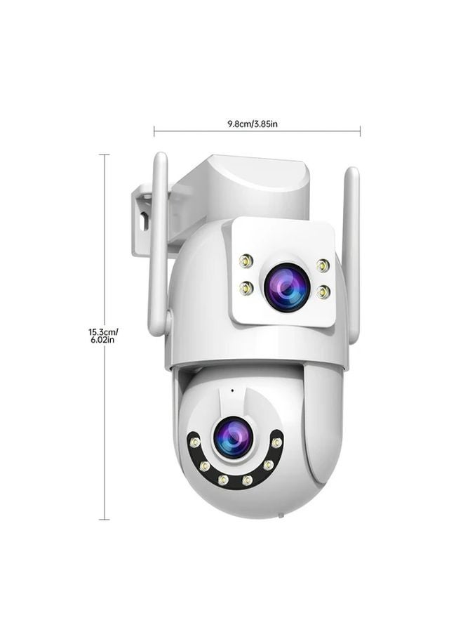 Dual 3MP PTZ Wireless Camera 5G WiFi Dual Lenses Two Way Intercom Auto Tracking Color AW3 32G Card - Image 3