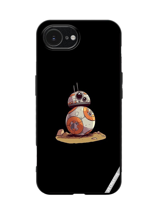 Protective Case Cover For Apple iPhone 16e Bb8 Star Wars Character Design Multicolour