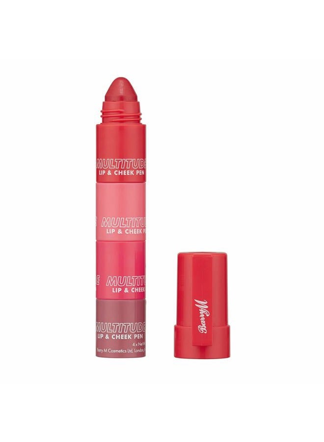 Cosmetics Multitude Lip & Cheek Pen, Mix And Match Colour Stain In Shade Pink, Sweet Darling