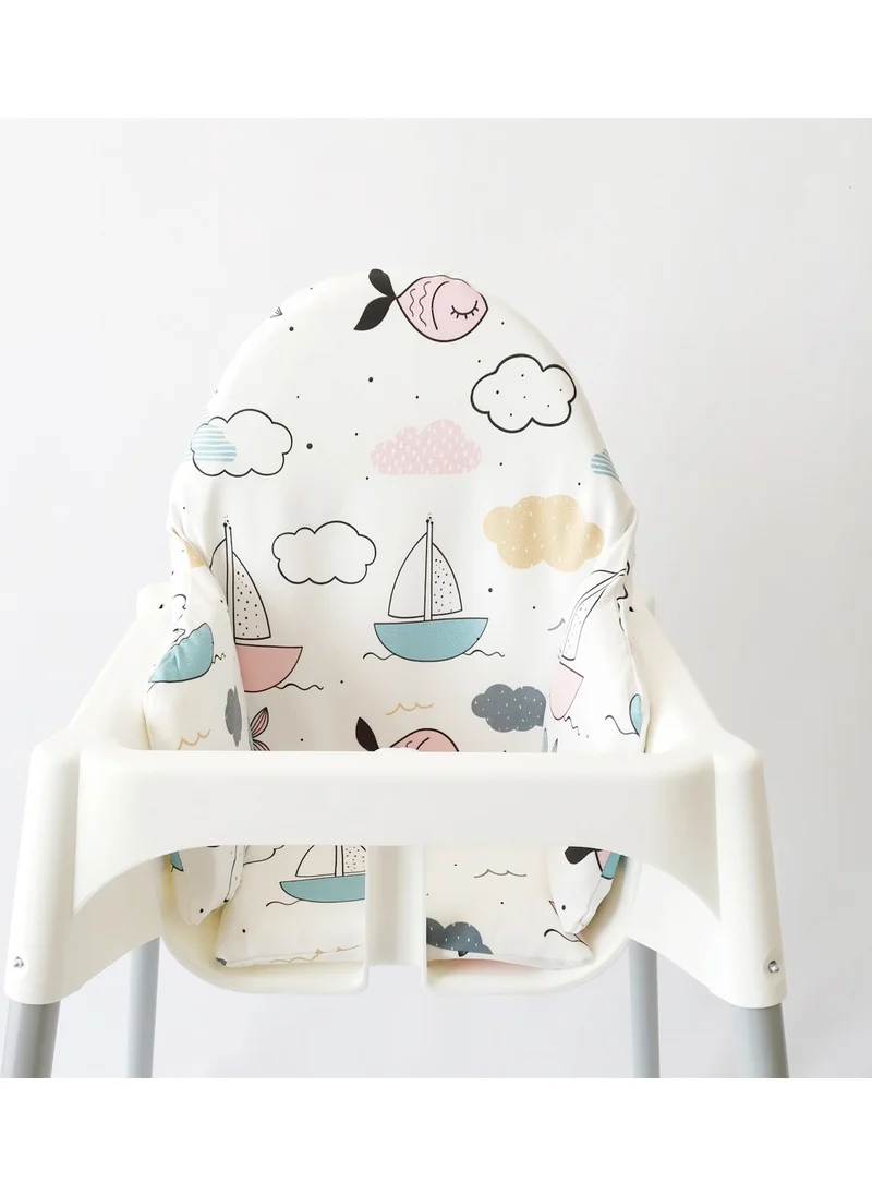 Piamom Sea High Chair Cushion