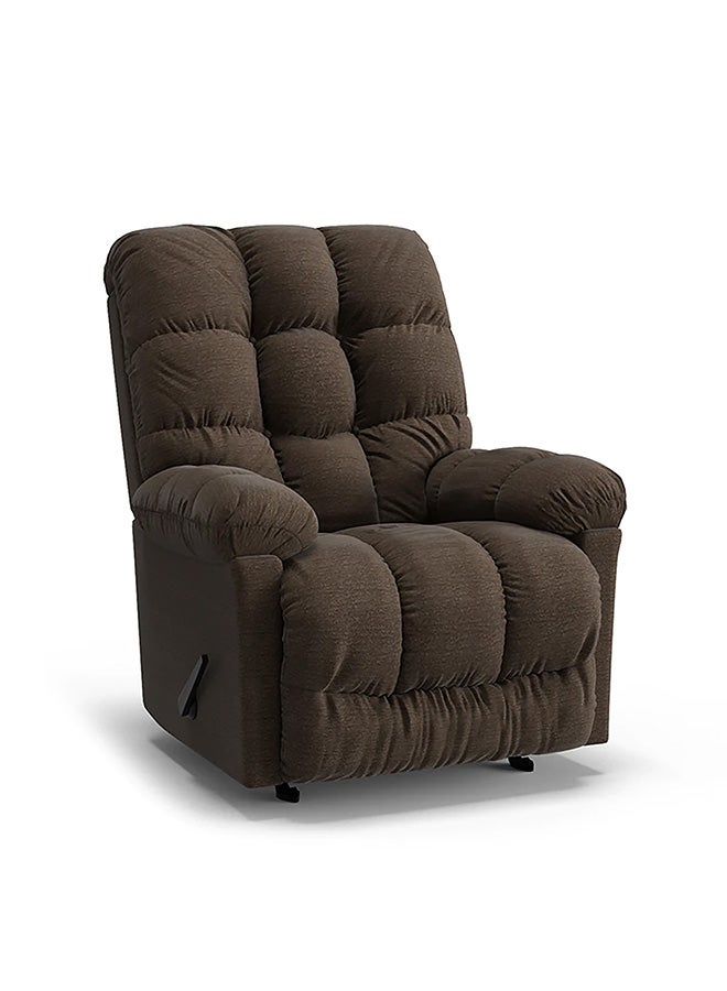 Prosmir Recliner Chair – Comfortable Fixed Design, 1-Year Warranty – Brown Color