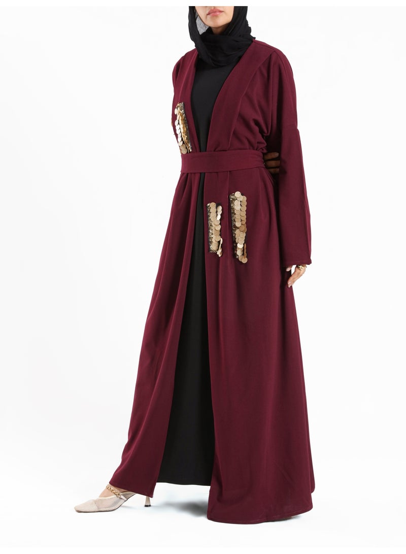 ايمالينا فاشون Bedouin Blossom Kaftan - Image 4