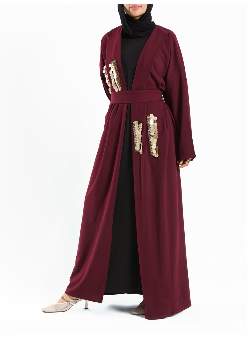 ايمالينا فاشون Bedouin Blossom Kaftan - Image 2