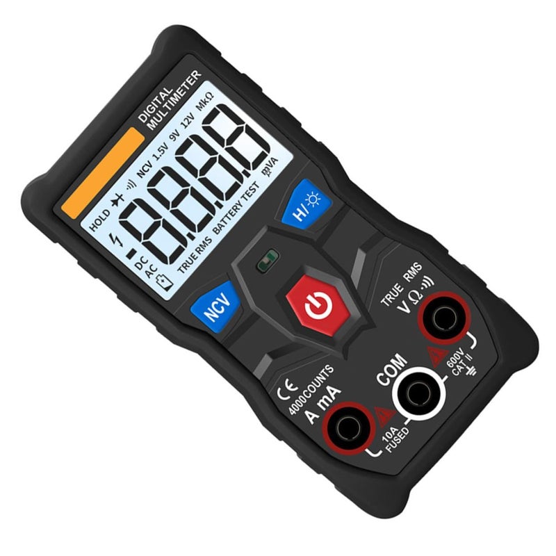 Heat Resistant Test Leads Digital Multimeter Auto Detect Voltage Resistance Capacitance - Image 2