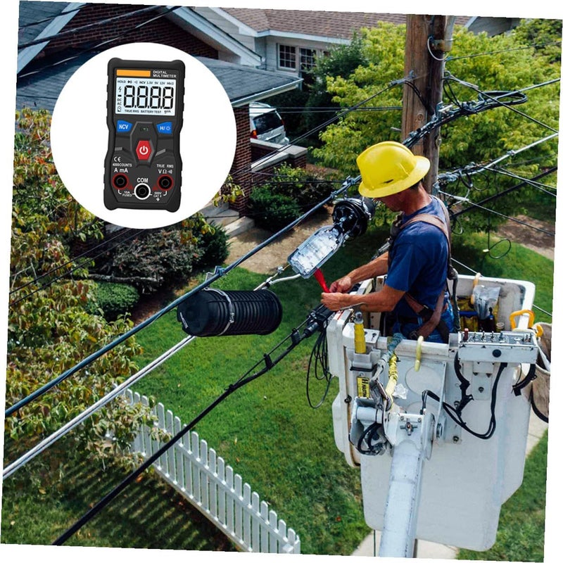 Heat Resistant Test Leads Digital Multimeter Auto Detect Voltage Resistance Capacitance - Image 5