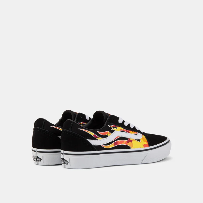 Vans Black / White Kids' Ward Shoes for Kids | Best Price UAE