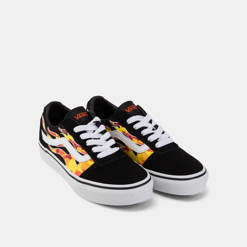 Vans Black / White Kids' Ward Shoes for Kids | Best Price UAE