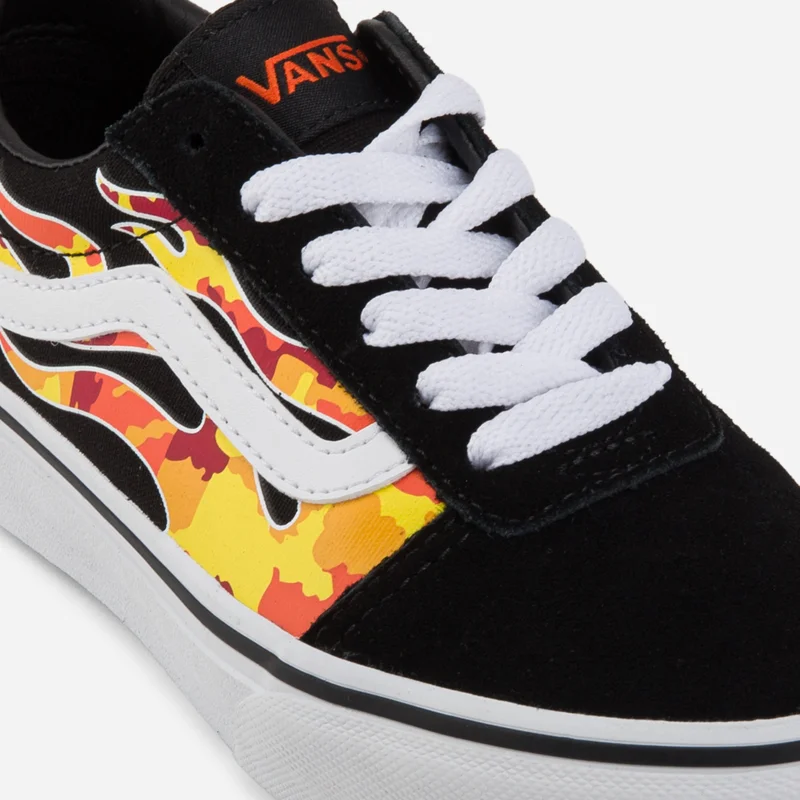 Vans Black / White Kids' Ward Shoes for Kids | Best Price UAE
