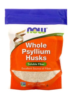 now Now Whole Psyllium Husk Soluble Fiber Powder 454 g  - Image 1