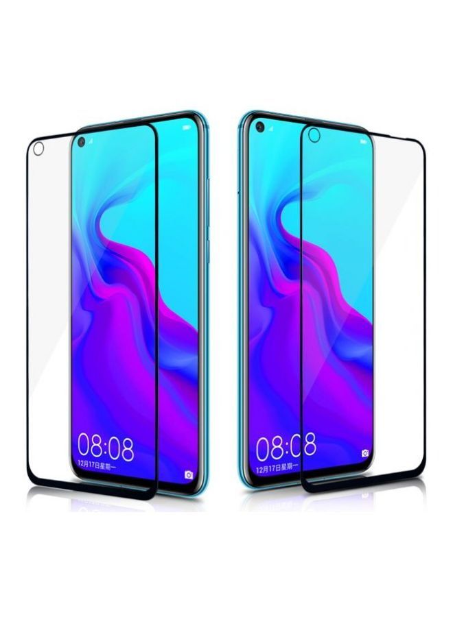 shAyzee 5D Tempered Glass Screen Protector For Huawei Nova 4 Clear/Black - Image 3