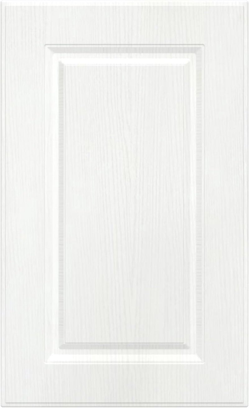 BOTOOT Built-in Cabinet Doors - Cabinet Doors for Kitchen, Living Room, Bedroom, Bathroom - 29 Inch High (White Texture, 17.75 Inch Wide) - Image 1