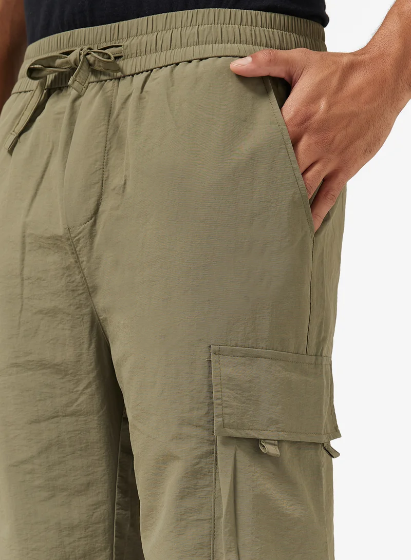 سفنتي فايف Drawstring Oversized Cargo Pants