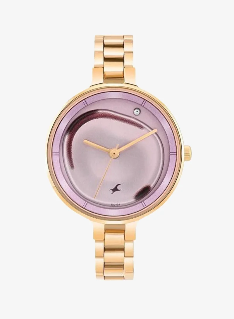 fastrack Women's Stainless Steel Analog Watch 6306WM01 - 34 mm