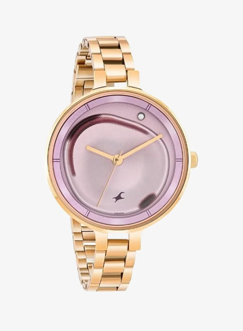 fastrack Women's Stainless Steel Analog Watch 6306WM01 - 34 mm