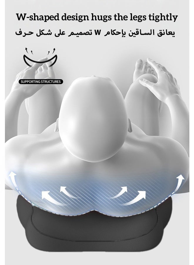 Lumbar Support Pillow for Office Chair Back Support Pillow for Car Computer Gaming Chair Recliner Memory Foam Back Cushion for Pain Relief Improve Posture Mesh Cover Double Adjustable Straps (Black) - Image 5