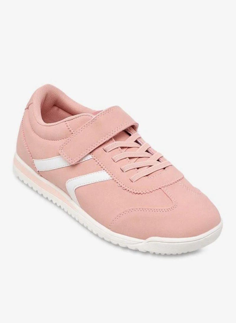 Oaklan By Shoexpress Girls Hook & Loop Ankle School Sneakers