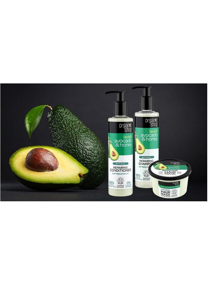 أورجانيك شوب قناع الأفوكادو والعسل 250 مل - Image 3