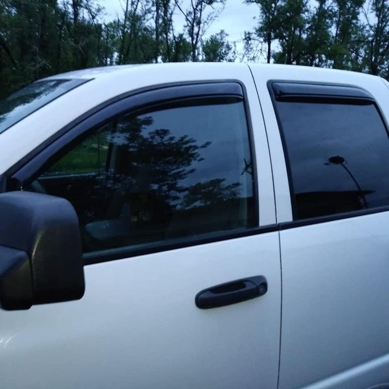 Deebior 194623 Original Side Window Wind Deflector Set for Dodge Ram 1500, 2500 & 3500 - Image 5