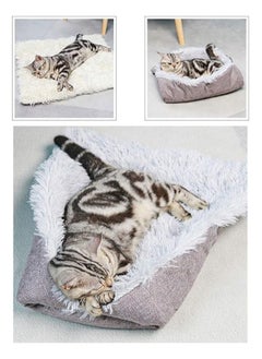 Moro Moro Round Button Cat Bed – Soft, Cozy & Supportive for Better Sleep  - Image 4