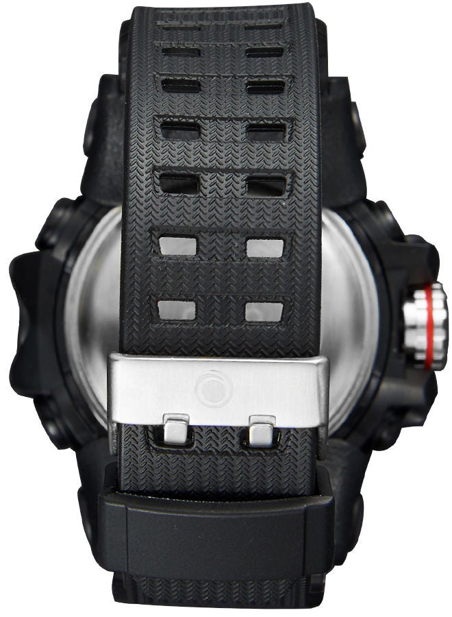 ASTRO Men Analog+Digital Round Polyurethane Wrist Watch A22803-PPBB - Image 3
