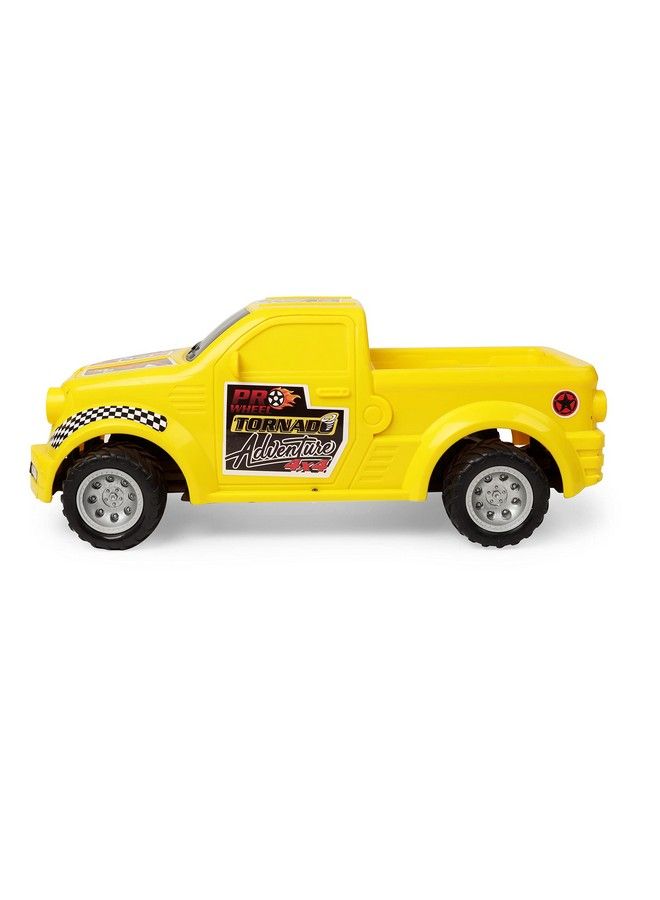 Toyzone Tornado Kids Friction Toy Car 70245 Friction Powered Toy ; Friction Car ; Unbreakable Big Size Car ; Pull Along ; Pull Back ; 4 Wheel Drive Vehicle ; Push And Go Crawling Toys For Kids - Image 3