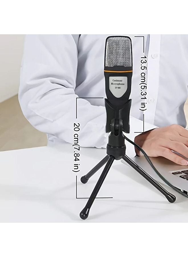 1 Set K Song Microphone With Tripod Stand Professional Studio Recording Mic - Image 4