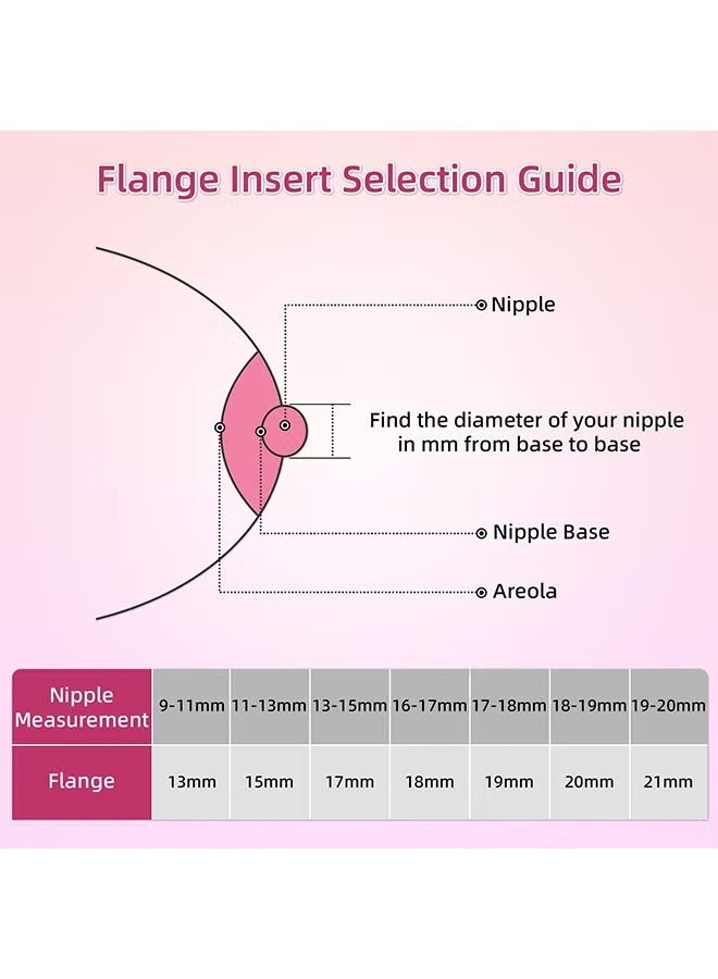 14 قطعة إدراج مضخة الحليب محول العملي مضخة استبدال 13 مللي متر 15 مللي متر 17 مللي متر 18 مللي متر 19 مللي متر20 مللي متر21 مللي متر - Image 5