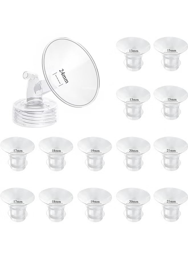 14 قطعة إدراج مضخة الحليب محول العملي مضخة استبدال 13 مللي متر 15 مللي متر 17 مللي متر 18 مللي متر 19 مللي متر20 مللي متر21 مللي متر - Image 1